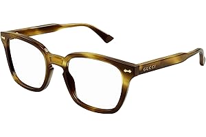 Gucci Vintage Eyeglasses GG0184O 50mm For Men Women - Bundle Ocu-Kit Eyewear Care Packet