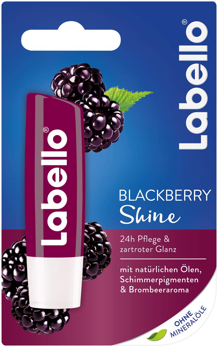 LABELLO Blackberry Shine Lip Balm, 4.8 g