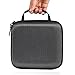 BOVKE Replacement for Bose Soundlink Color II/UE ROLL 360 Wireless Speaker Hard EVA Shockproof Carrying Case Storage Travel Case Bag Protective Pouch Box, Mesh Black