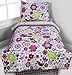 Botanical Purple 4 pc Toddler Bedding Set