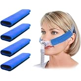 4-Packs CPAP strap covers, Soft Fleece CPAP strap comfort pads, CPAP face pads, Comfortable CPAP supplies for CPAP mask, CPAP accessories for sleep apnea mask, CPAP pads, comfort supply for CPAP
