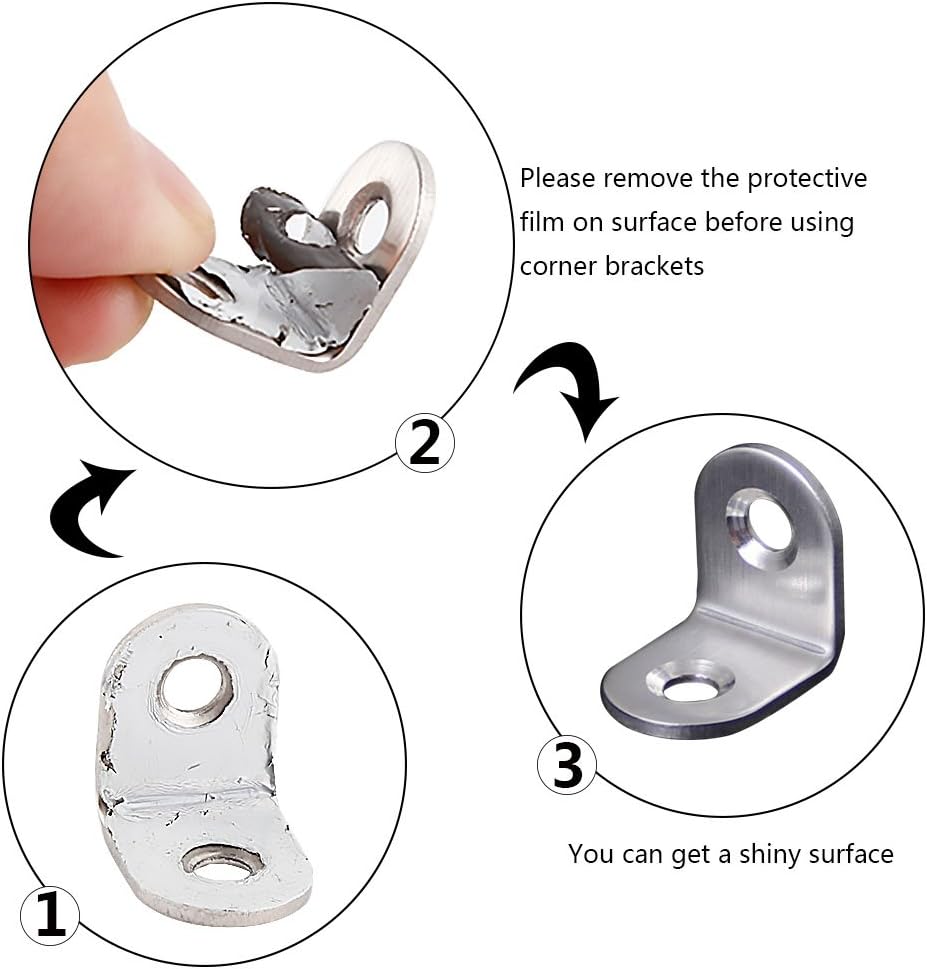 Teenitor 16 Pcs Corner Bracket - Image 4