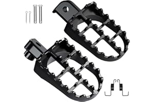 CILOYU Mini Bike Foot Pegs Assembly Kit Compatible with Coleman Minibike CT200U CT200U-EX BT200X CT200U-EXR CT100U CC100X Axis M200 196cc 200cc 97cc 100cc Engine Parts Left and Right Footrest