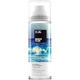 IGK Beach Club Volumizing Texture Spray, Beach Waves + Instant Volume, 5 Oz | Tousled Beachy Texture, Non-Drying Fullness, Flexible Buildable Hold, For All Hair Types, Vegan