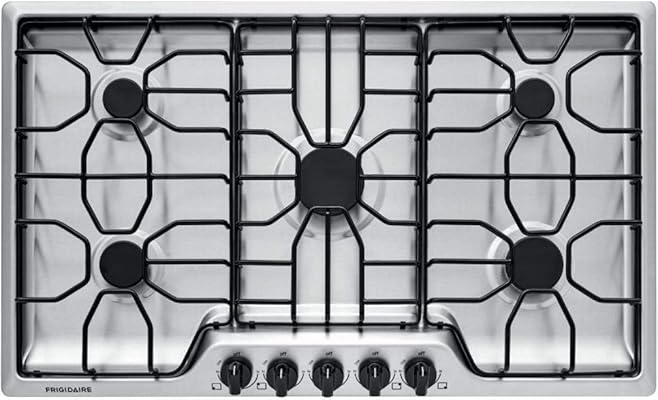 Frigidaire FFGC3612TS 36" Gas Cooktop Stainless Steel