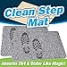 Clean Step Mat- Gray (2 Pack)