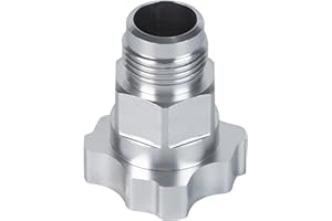 InoKraft Paint System Spray Gun Adapter M3/8 * 19, 3/8 inch Male 19 Thread BSP, Compatible with DeVilbiss Spray Guns, Devilbiss Models GTI, GFG Paint System Spray Gun Cup Liners & Lids