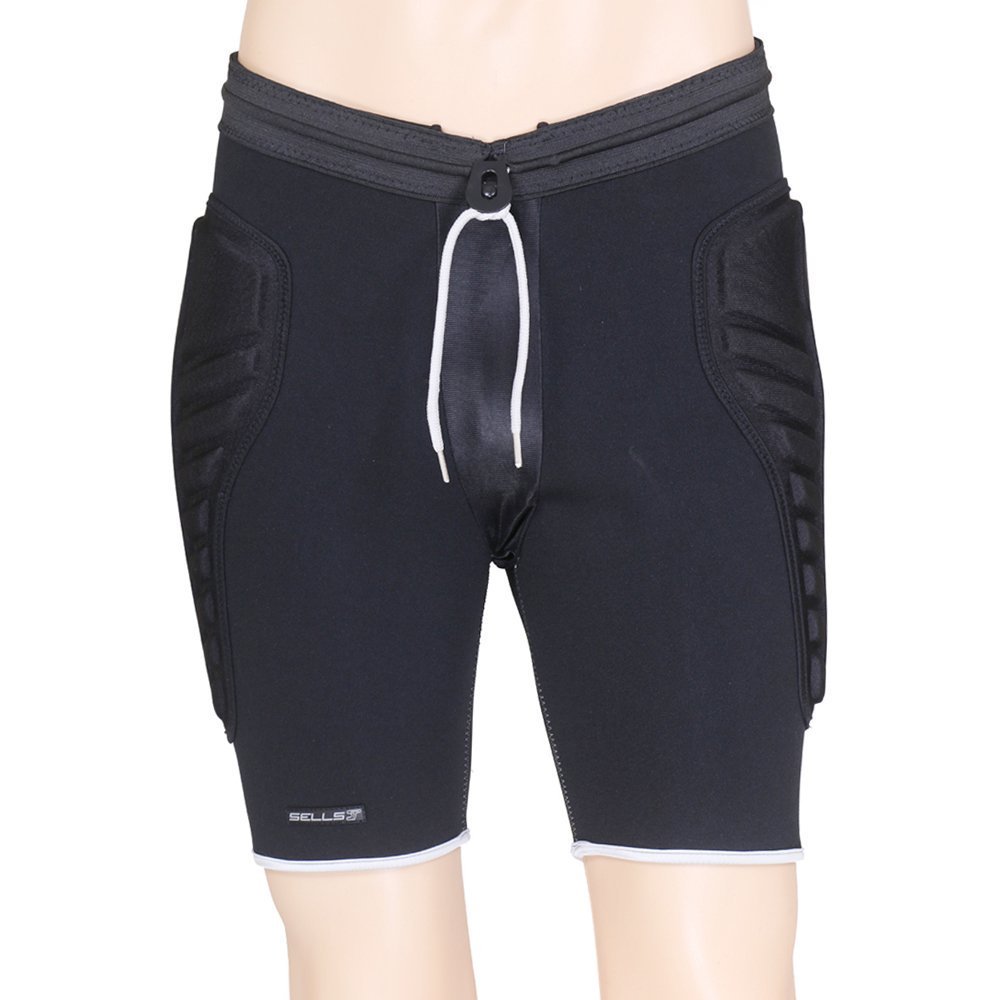 TUOY Mens TriFlex Padded Compression Shorts Protection Undershort Best