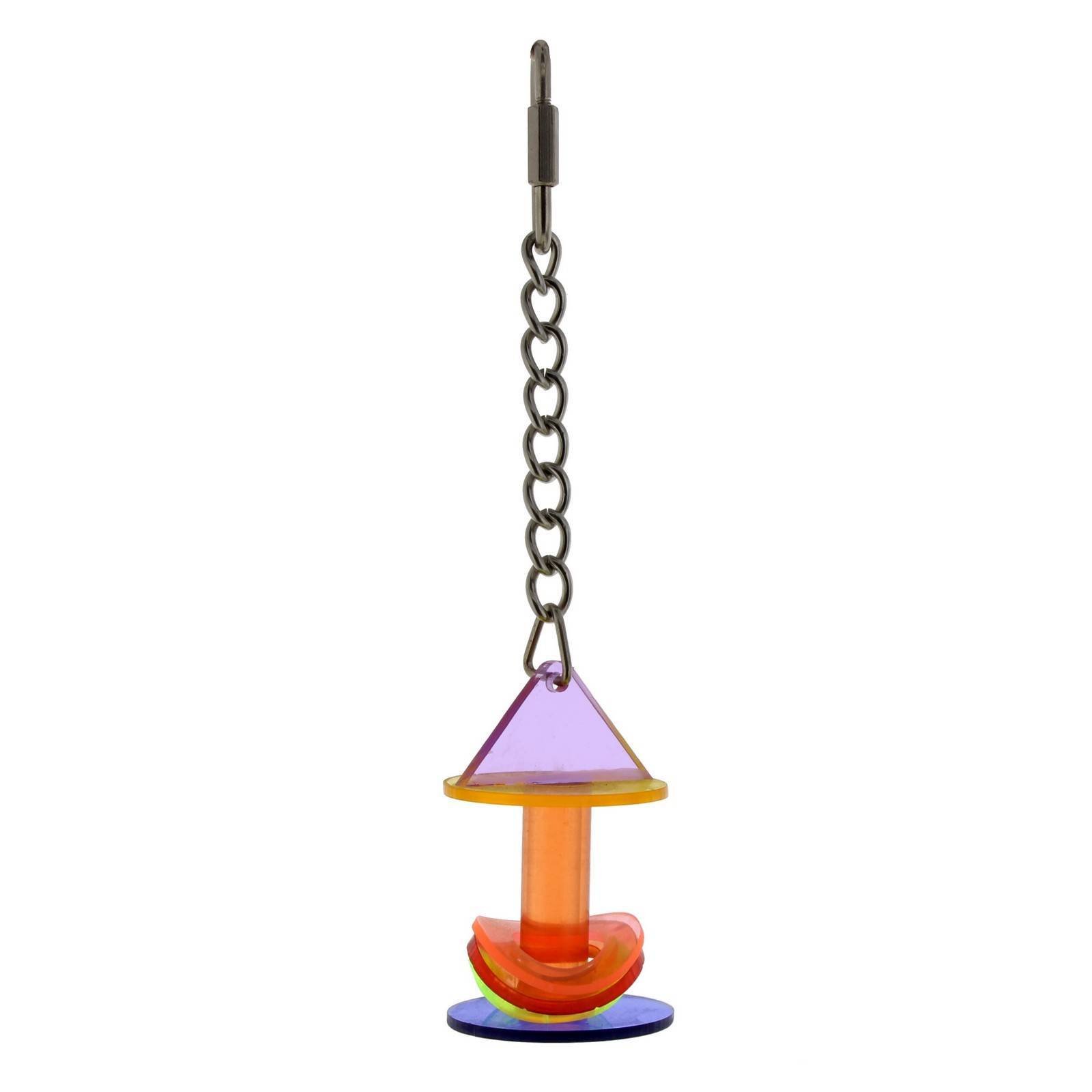 Avi One Bird Toy Acrylic Wacky Wafer, One Size