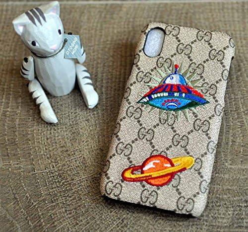 HoiSam Embroidery UFO GG Collection for Apple Iphone X only (Iphone X - UFO-B)