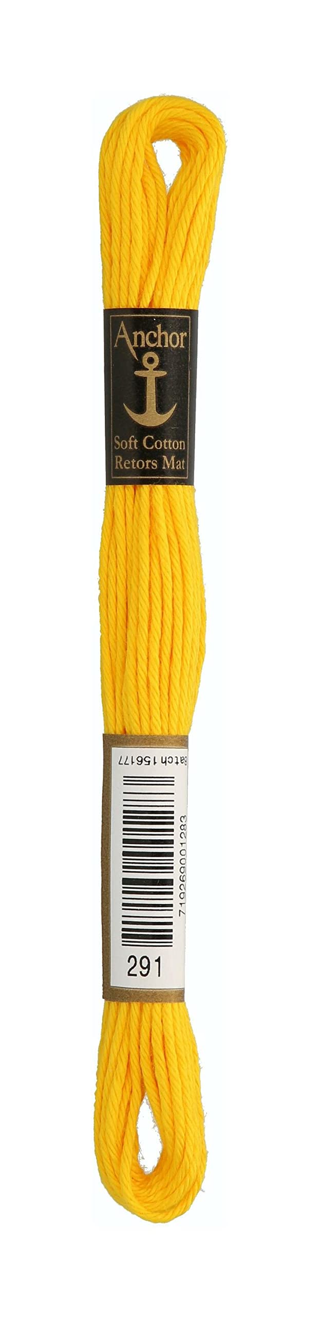 Anchor Matt Embroidery Thread, Running Length: 10M dunkelgelb Embroidery Threads