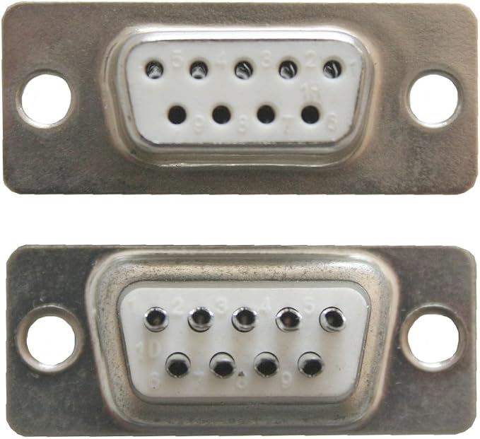 Connecteur Mini DIN 6 Broches Femelle - Pour Câbles PC Et électronique | Diamètre 14mm - À Souder