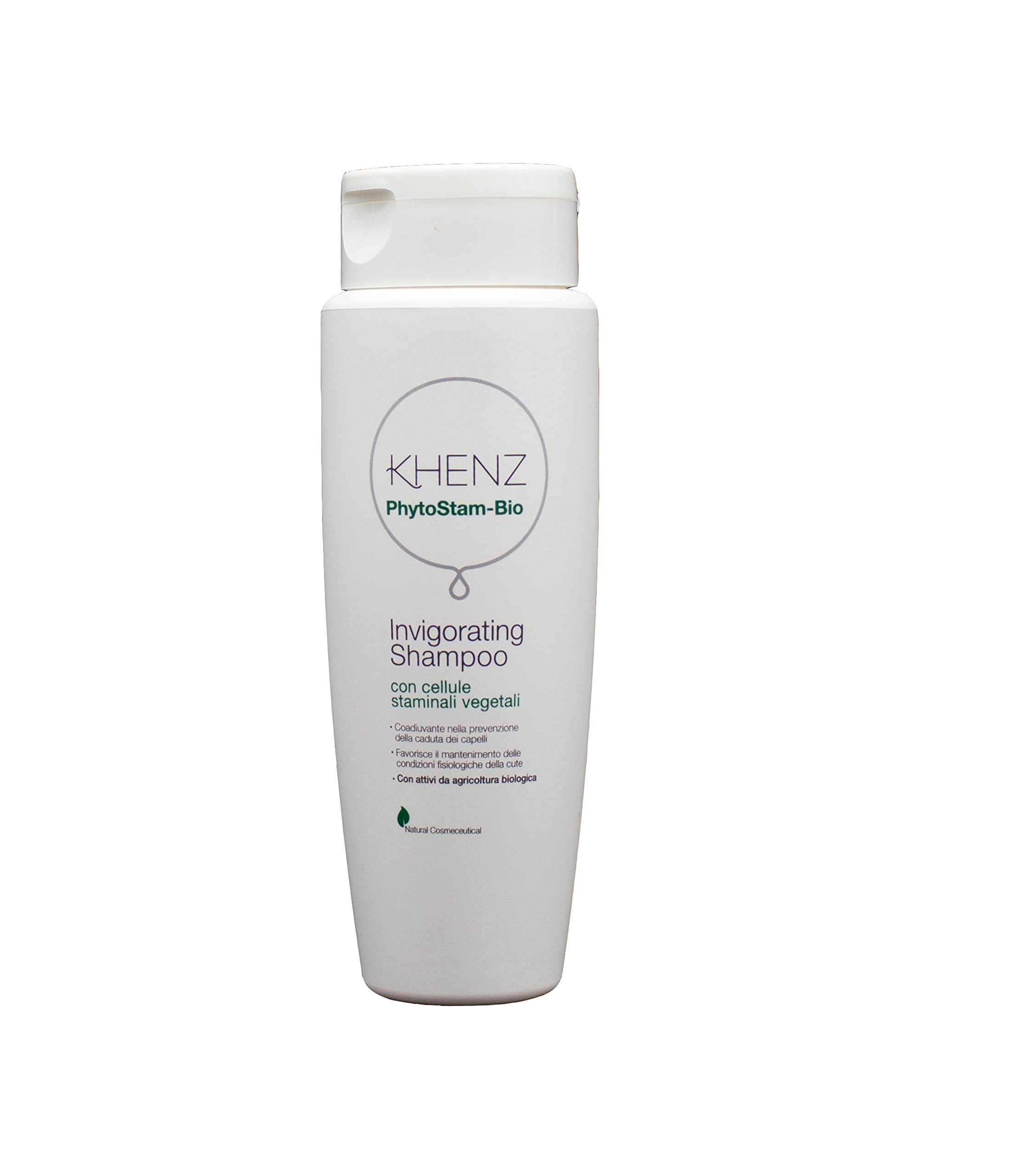 KHENZ Invigorating Shampoo, 250ml with Regenerating Antifall Stem Cells for Hair Strengthening