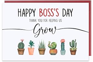 Hincoo Boss Lady Gifts For Women, Best Boss Gifts For Women, Bosses Day Card, Bosses Day Gifts For Women, Bosses Day Gifts For Men, Boss Day Gifts For Women(card 11)
