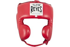 CLETO REYES Boxing Headgear with Cheek Protection for Men and Women, Protective Head Guard Face Saver, Sparring Fighting