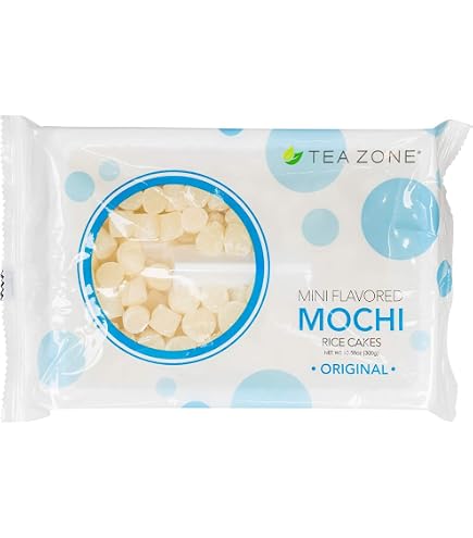 Amazon.com: Tea Zone 10.6 oz Original Mini Mochi, 25 Count