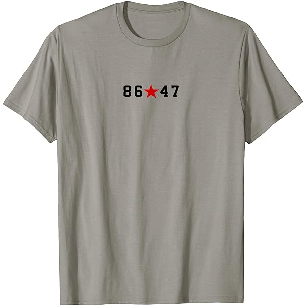 トップス 8egreedy the eight of trump t-shits Amazon.com: 86 the 47th President Trump 86 47 T-Shirt : Clothing