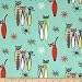 Michael Miller Atomic Tabby's Atomic Tabby Seafoam Fabric By The Yard