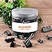 AUSTOR 100 Pcs Binder Clips Paper Clamp Clips Assorted 6 Sizes, Black