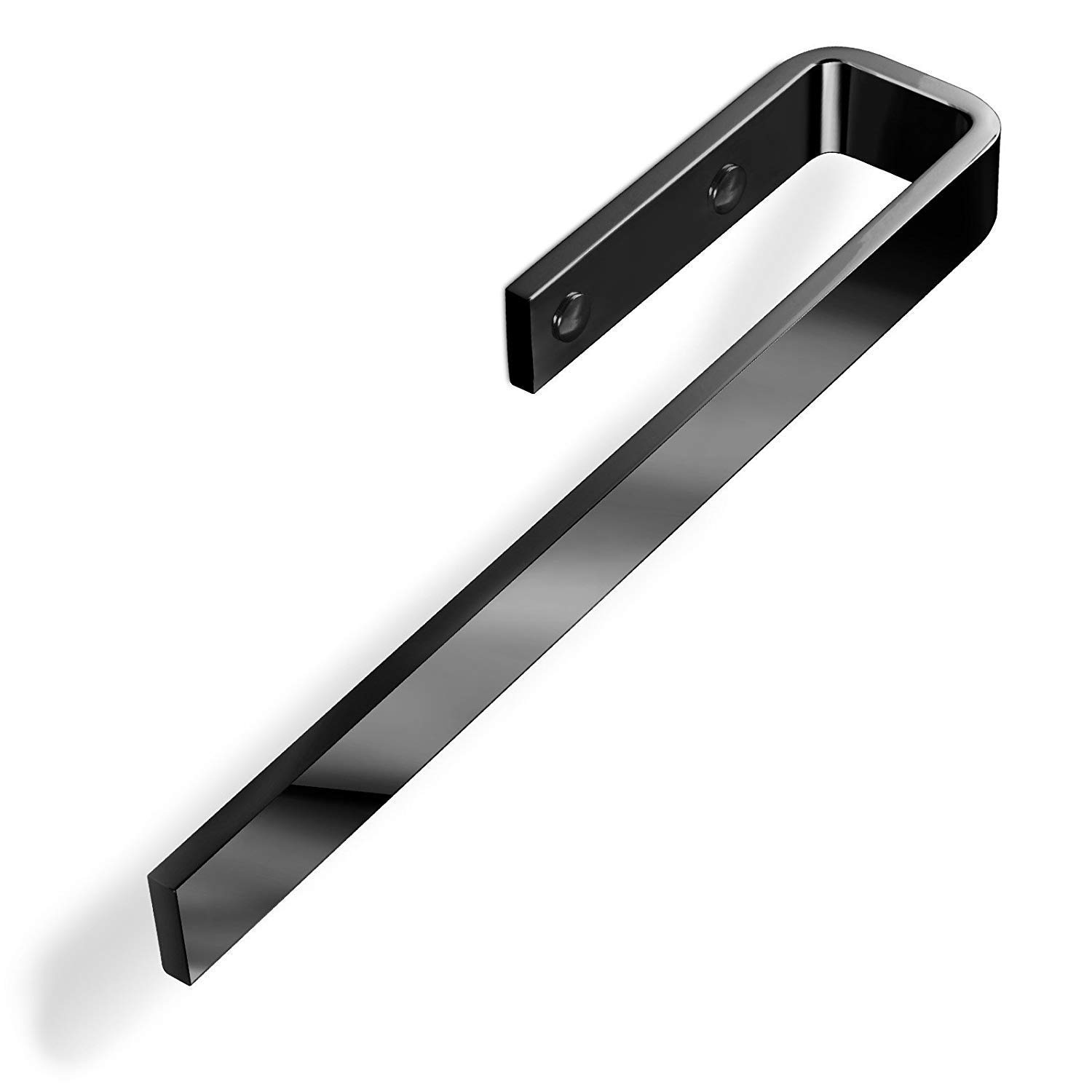 SOTECH 2 x Towel Racks PELI for Cabinet Assembly/Aluminium massive Chrome dark Length: 325 mm/Width: 65 mm/Height: 30 mm