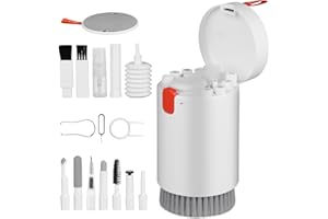 IFTHFOUR 20-in-1 Phone Cleaning Kit,Computer Keyboard Brush Cleaner, Screen Electronic Cleaner Kit for Laptop, AirPods, MacBook, Cell Phone, IPad, Car, Lego, Device, Earbuds, Camera Lens