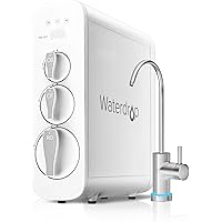 Waterdrop RO Reverse Osmosis Water Filtration System, NSF Certified, TDS Reduction, 400 GPD Fast Flow, Tankless, Compact…