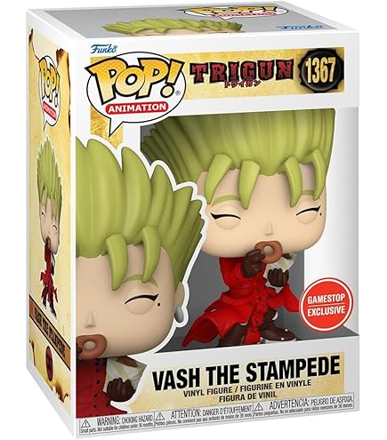Amazon.com: Funko Pop! Animation: Trigun - VASH The Stampede with