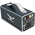 150W Portable Power Station, JENABOM 155WH Power Bank with AC Outlet, 42000mAh Laptop Power Bank, 65W PD Outdoor Generator Power Supply for Home Camping Travel Emergency