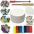WICAND Professional Large Microwave Kiln Kit for Glass Fusing Tools 10pcs Set