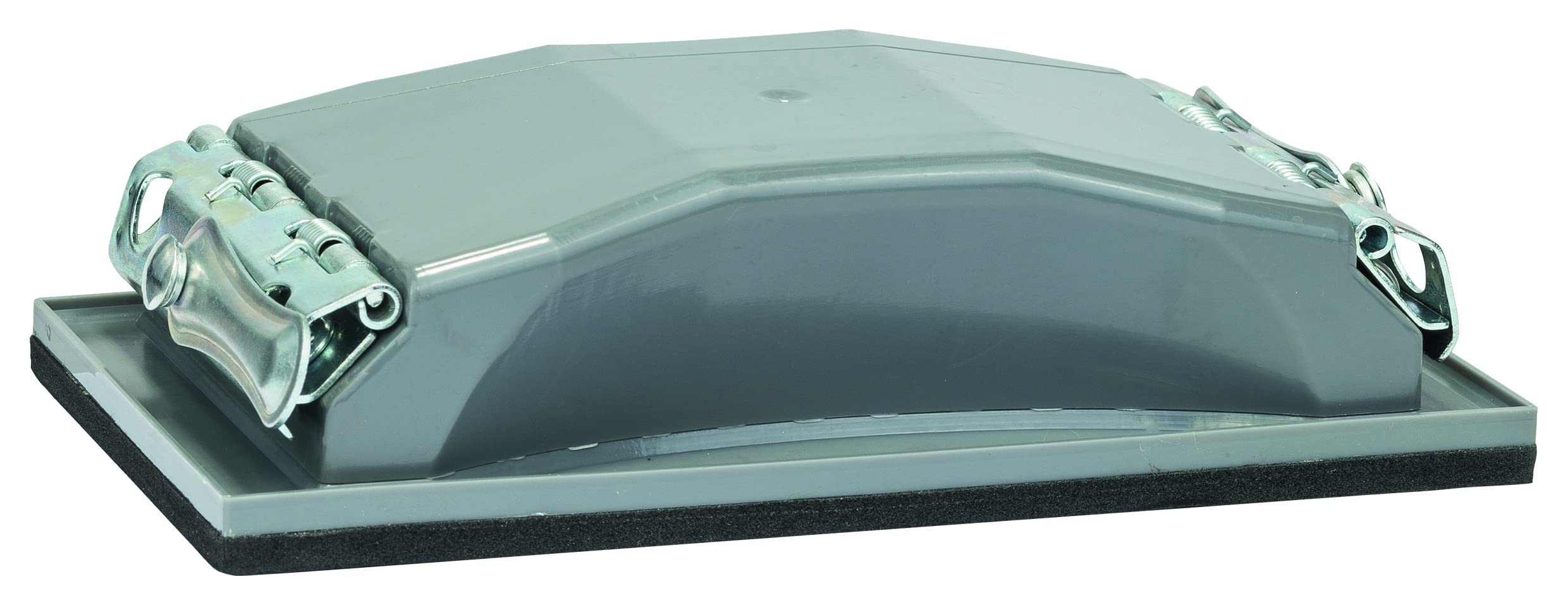 Bosch Professional 1x Hand Sanding Block (with Clamps, Plastic, 160 x 85 mm, Accessories for Hand Sanding), Black