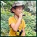 Kids Explorer Kit, Bug Catcher Kit, Outdoor Adventure Set for Boys/Girls Age 2 3 4 5 6 7 8-Boy Adventure Gifts-Toddler Explorer Kit: Hat, Binoculars, Flashlight, 5 in 1 Whistle, Magnifying Glass
