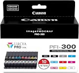 Canon PFI-300 Lucia PRO Ink 10 Ink Tanks for imagePROGRAF PRO-300 Compatible view 1