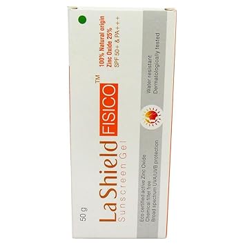 Glenmark La Shield FISSICO Sunscreen Gel 50g