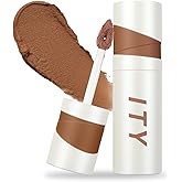 ITY Velvet Matte Finish Lip Stain-Mousse Textured Lip Clay, Nude Shade, Conceals Lip Lines, Rich Pigment Lip Tint Lipsticks, 0.14 oz (4g) in Apricot
