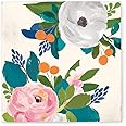 Studio Oh! Desert Blossoms Paper Beverage Napkins - 40 Count Pack Of 3-Ply Colorful Party Napkins