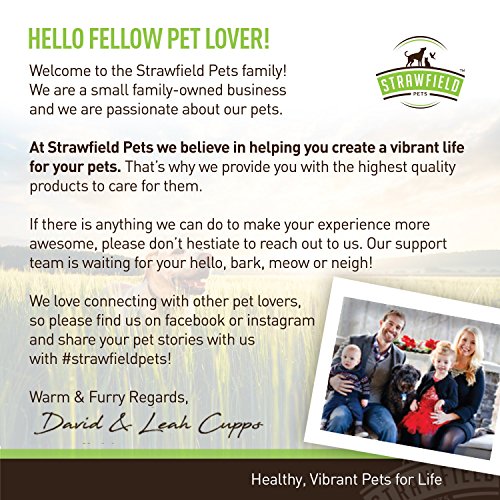 image for Strawfield Pets Calming Treats for Dogs - 120 Chews, Grain-Free Dog Tr