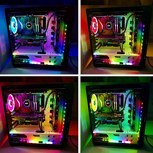 Speclux PC Addressable RGB LED Strip Lights Kit PC Case