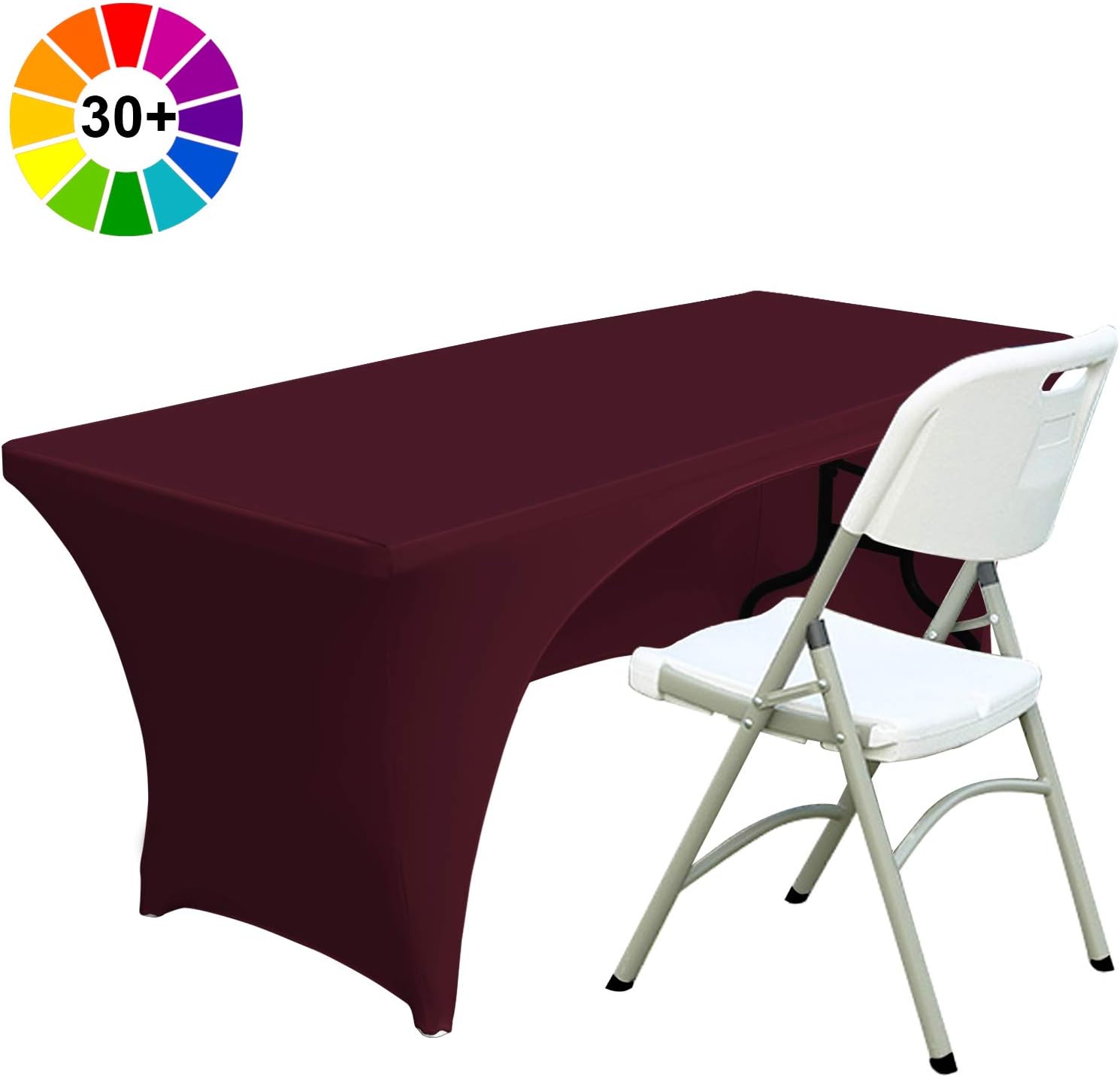 Best burgundy table runner 4 ft