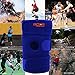 BOER Knee Brace, Knee Support Open-Patella Stabilizer with Durable Adjustable Strapping Kneecap Support for Pain Relief & Exercise Sports - Wear Anywhere (Blue-Black)