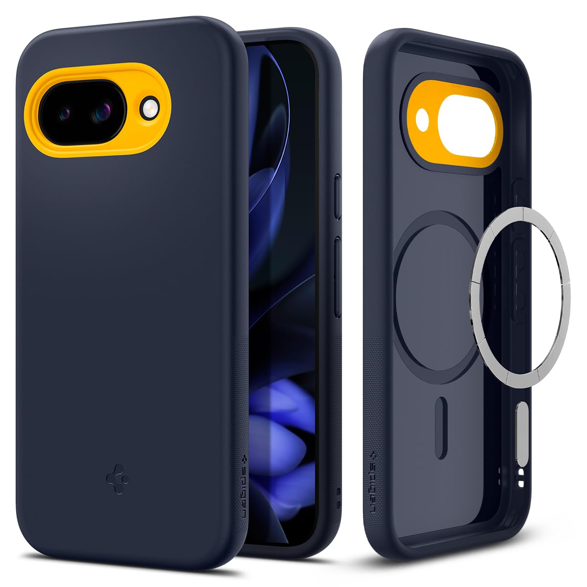 Spigen for Pixel 9a Case, Nano Pop MagFit (2025) [Compatible with MagSafe Accessories] - Blueberry Navy
