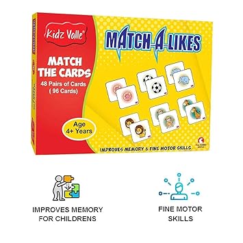 Match-a-Like - Match The Cards, Mermory Matching Game 48 Pairs of Cards ( 96 Cards)
