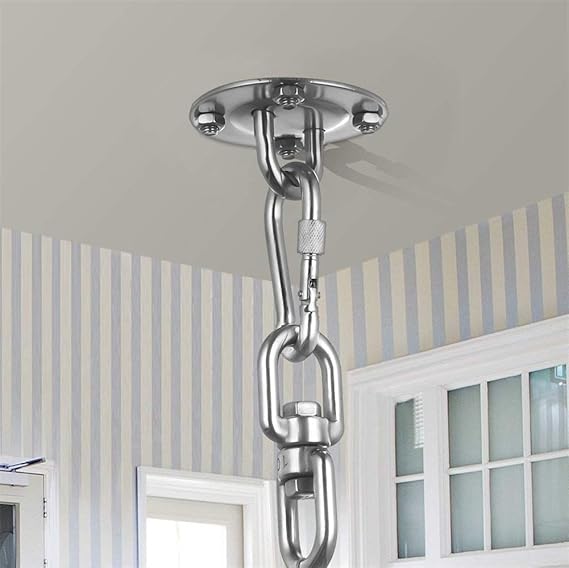 HEITIGN Wall Mount Bracket, Stainless Steel Ceiling Wall Mount Hook