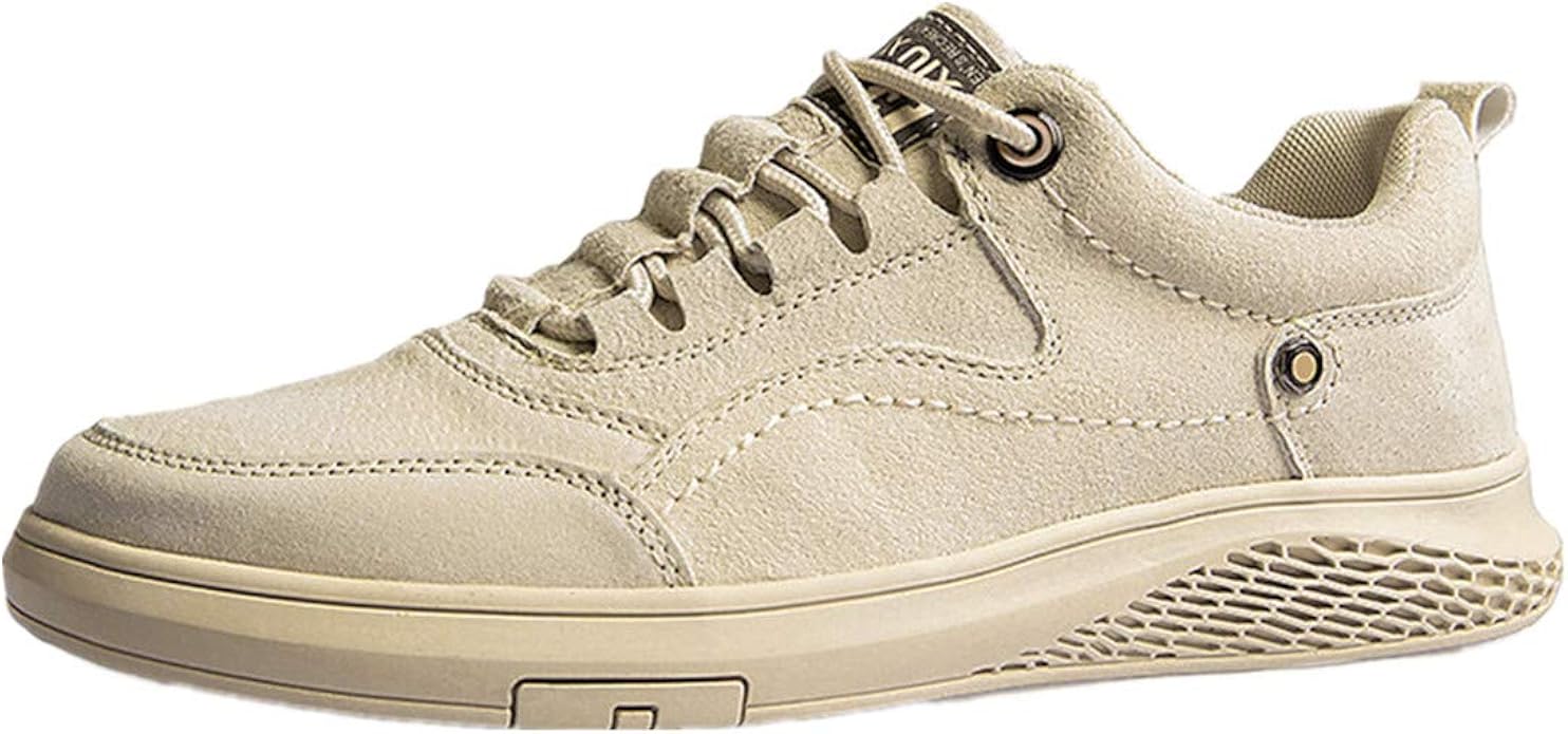 retro leather sneakers