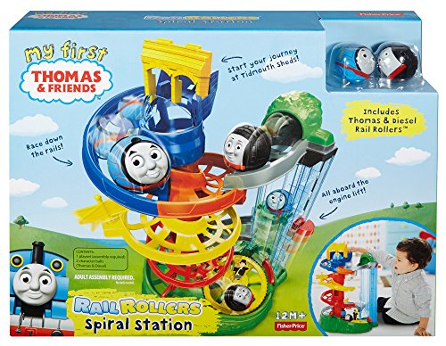 Fisher-Price My First Thomas & Friends Rail Rollers Spiral Station