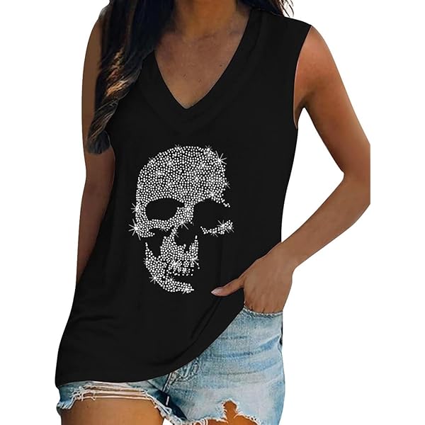 Amazon.com: Pink Skull and Crossbones Tank Top : Clothing