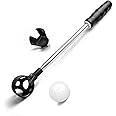 prowithlin Golf Ball Retriever, Golf Ball Retriever Telescopic for Water with Automatic Locking Scoop, Ball Retriever Tool Golf with Grabber Tool, Golf Accessories Golf Gift for Men