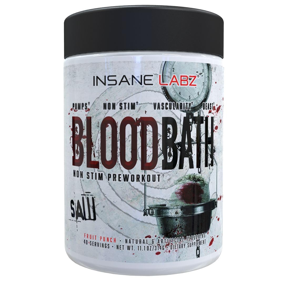 Insane Labz SAW® Bloodbath, Non-Stim Pump Pre