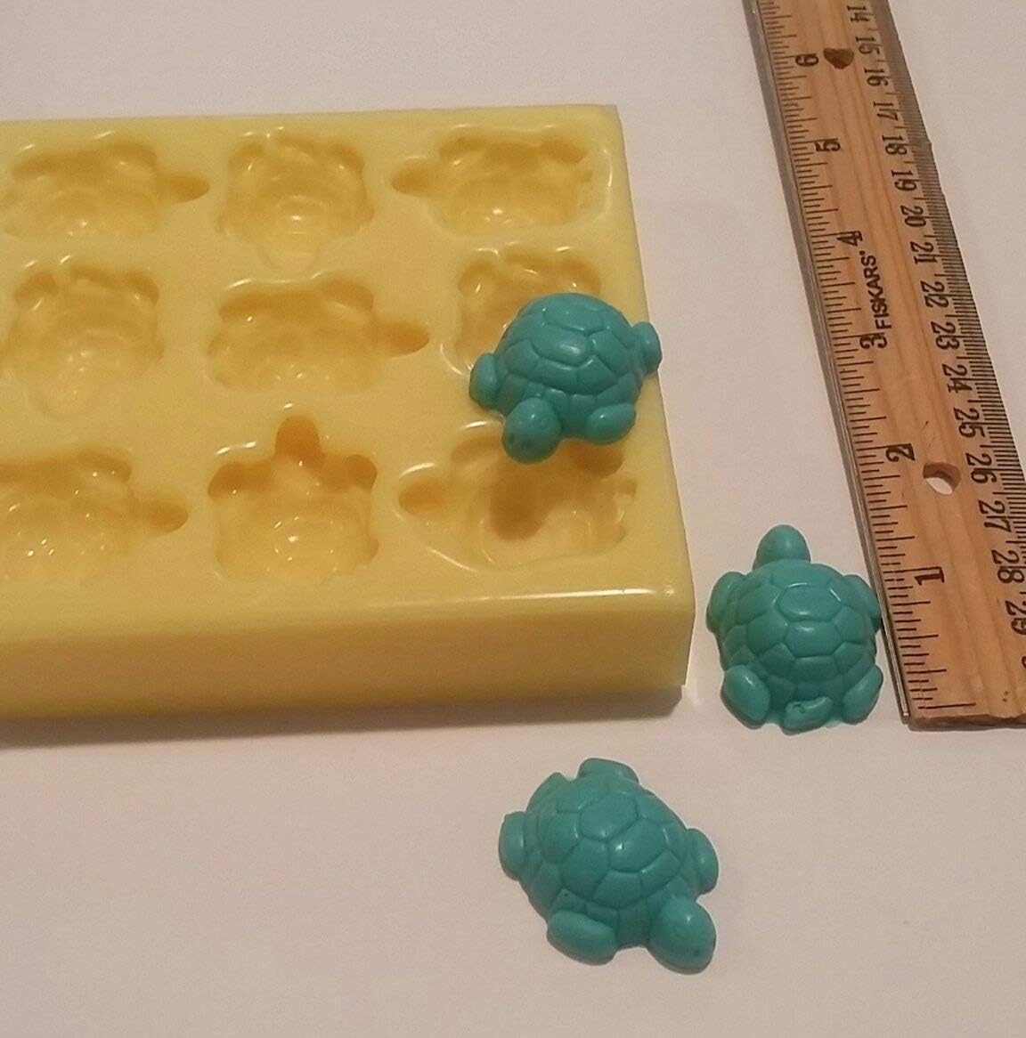Turtle Embeds Soap & Candle Mold NOT for Food USE