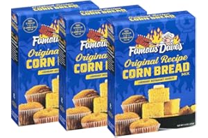 Famous Dave's, Corn Bread Mix, 15oz Box (Pack of 3) by Famous Dave's