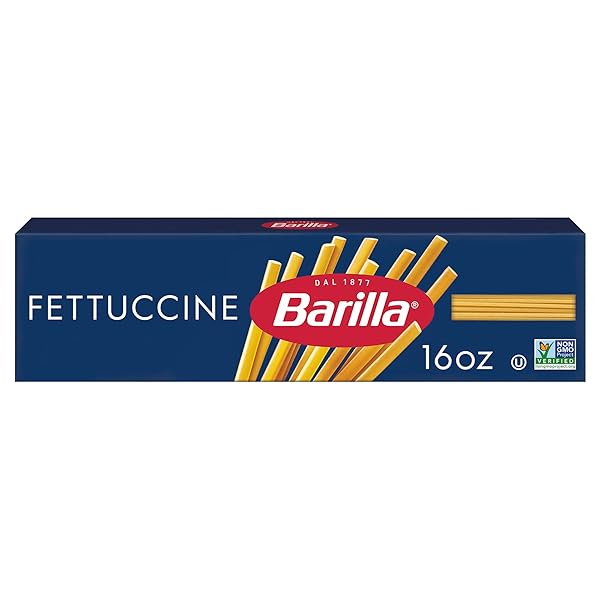 BARILLA FETTUCCINE PASTA, 16 OZ. BOX – NON-GMO,...